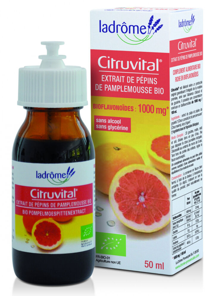 Ladrôme Extracto de semillas de Pomelo Bio Citruvital