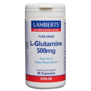 LAMBERTS L-Glutamine 500mg 90 Capsules