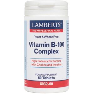 LAMBERTS Vitamin B-100 Complex 60 Tablets