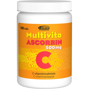 MULTIVITA ASCORBIN 500MG 100 TABL