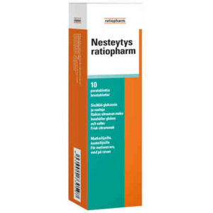 NESTEYTYS RATIOPHARM 10 PORETABL