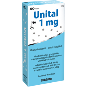 Unital 1 mg 50 tabl