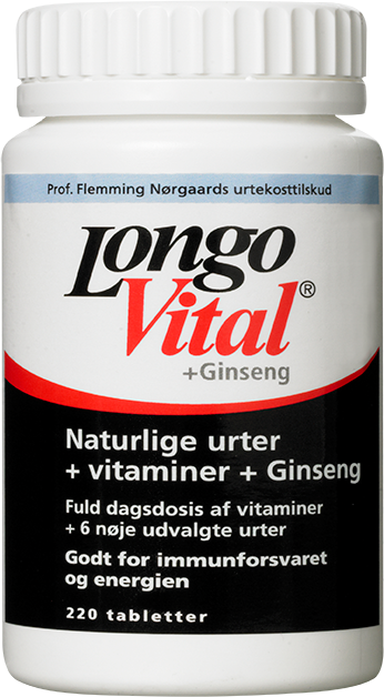 Longo Vital Ginseng 220 kpl Ravintolis&auml;t