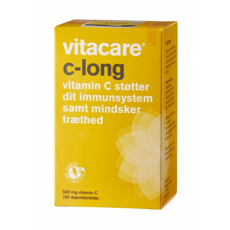 VitaCare C-Long 500 mg 150 kpl Ravintolis&auml;t