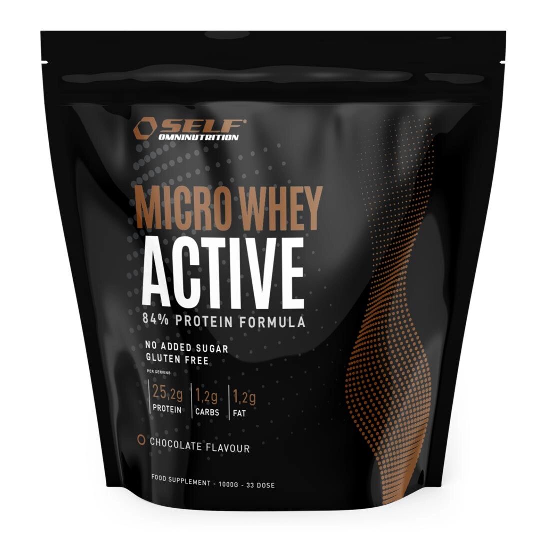 Self Omninutrition Micro Whey Active, 1 Kg, Päronvanilj