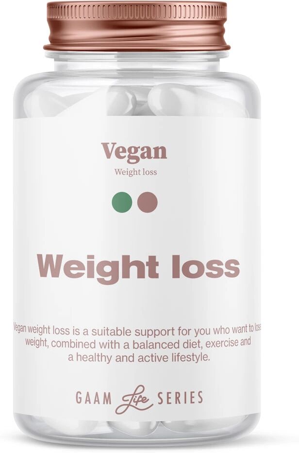 Gaam Life Series Vegan Weight Loss, 60 Caps