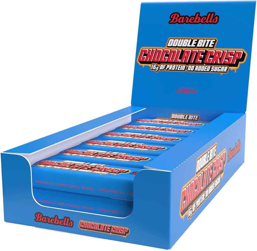 Barebells 12 X Barebells Double Bite, 55g, Chocolate Crisp