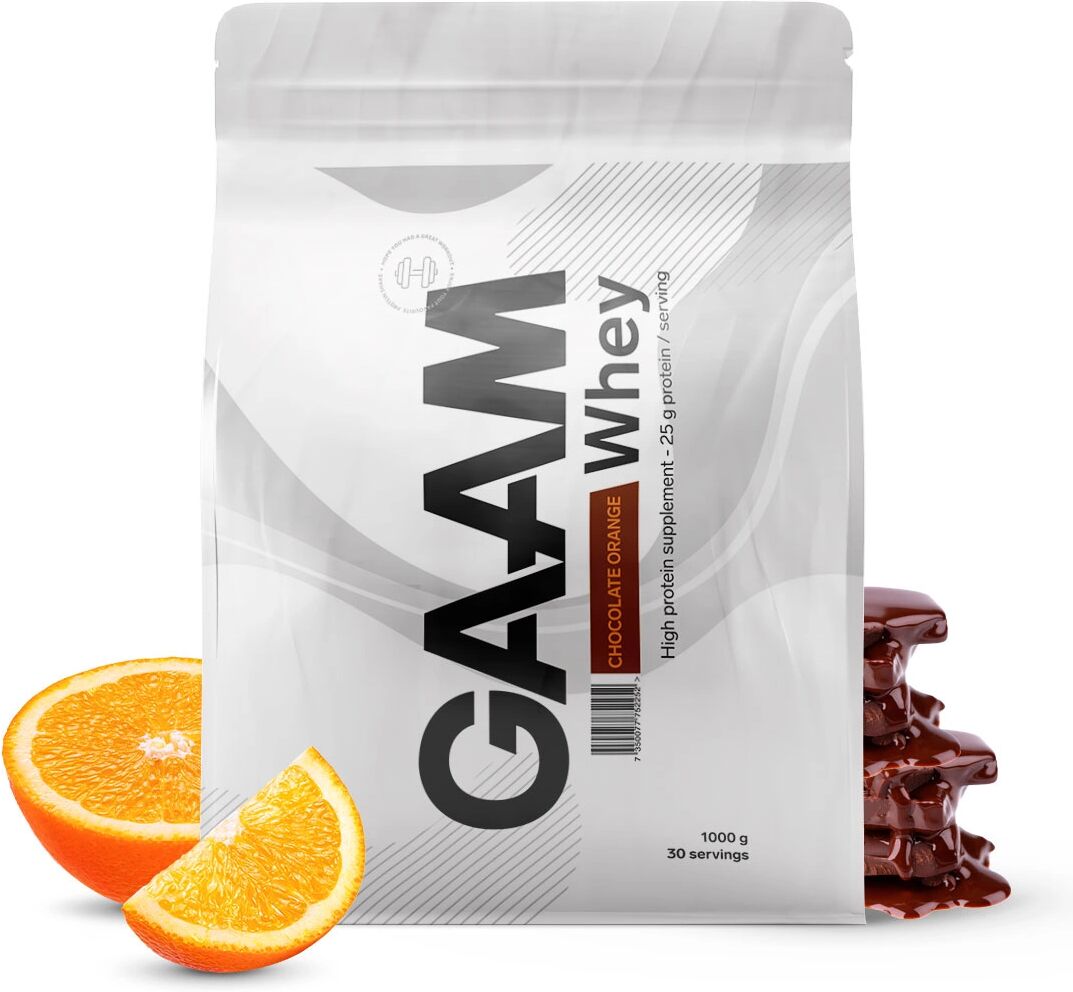 Gaam 100% Whey Premium, 1 Kg, Chocolate Orange