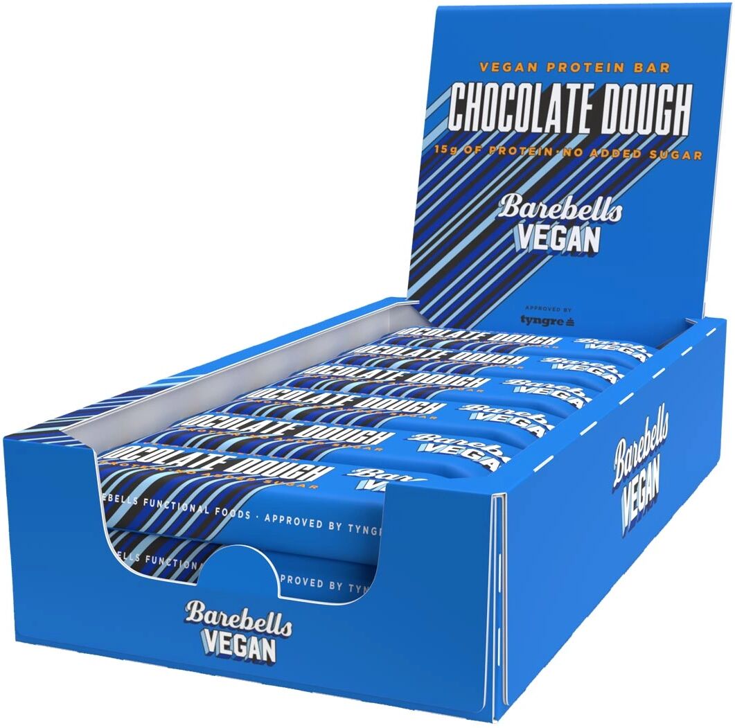 Barebells 12 X Barebells Vegan Protein Bar, 55 G, Chocolate Dough