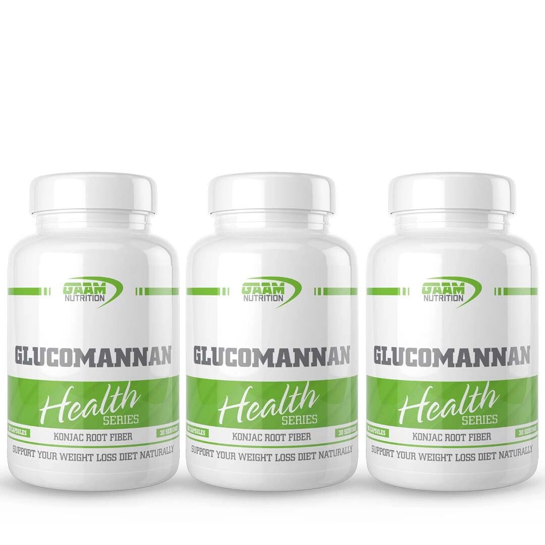 Gaam Health Series Glucomannan, 270 Caps