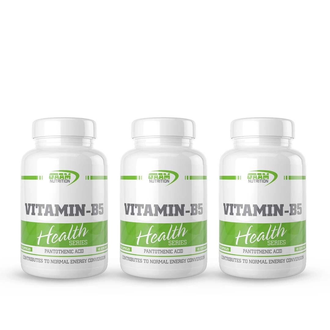 Gaam Health Series Vitamin B5, 270 Caps