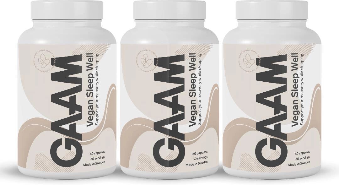 Gaam Life Series Vegan Sleep Well, 180 Caps