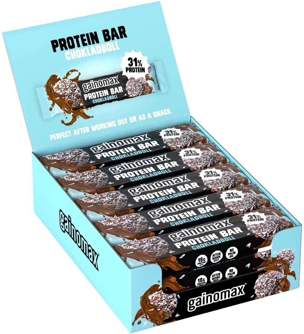 Gainomax 15 X Gainomax Protein Bar Mix, 60 G