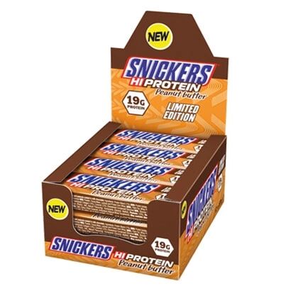 Mars 12 X Snickers Hi Protein Bar Peanutbutter, 57 G