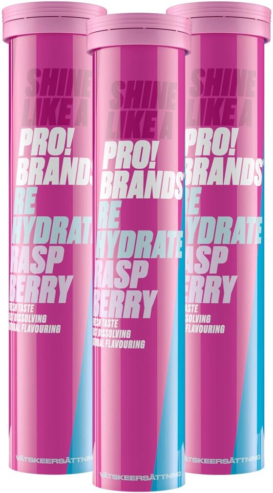 Pro Brands 3 X Pro Brands Rehydrate, 20 Tabs