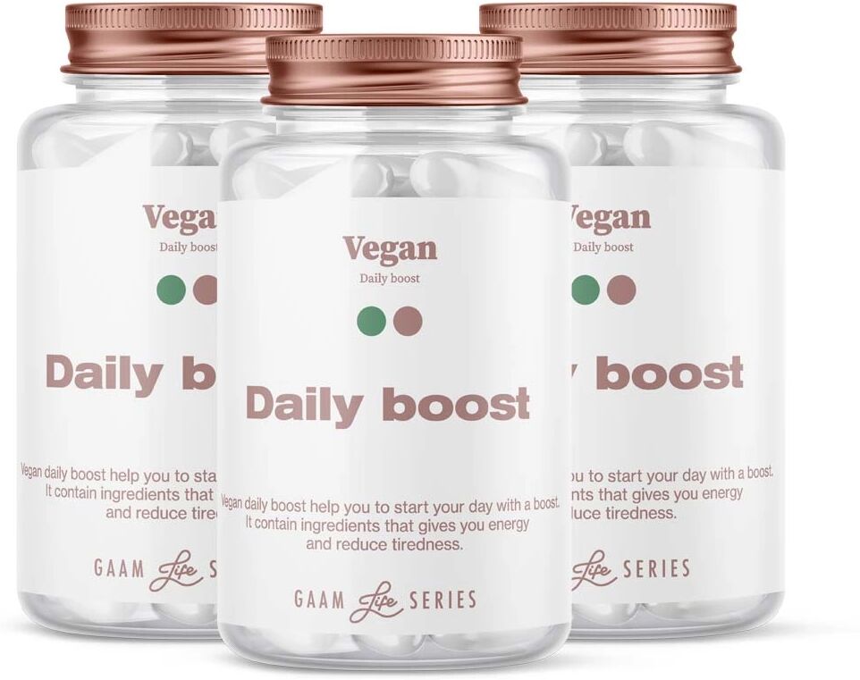 Gaam Life Series Vegan Daily Boost, 180 Caps