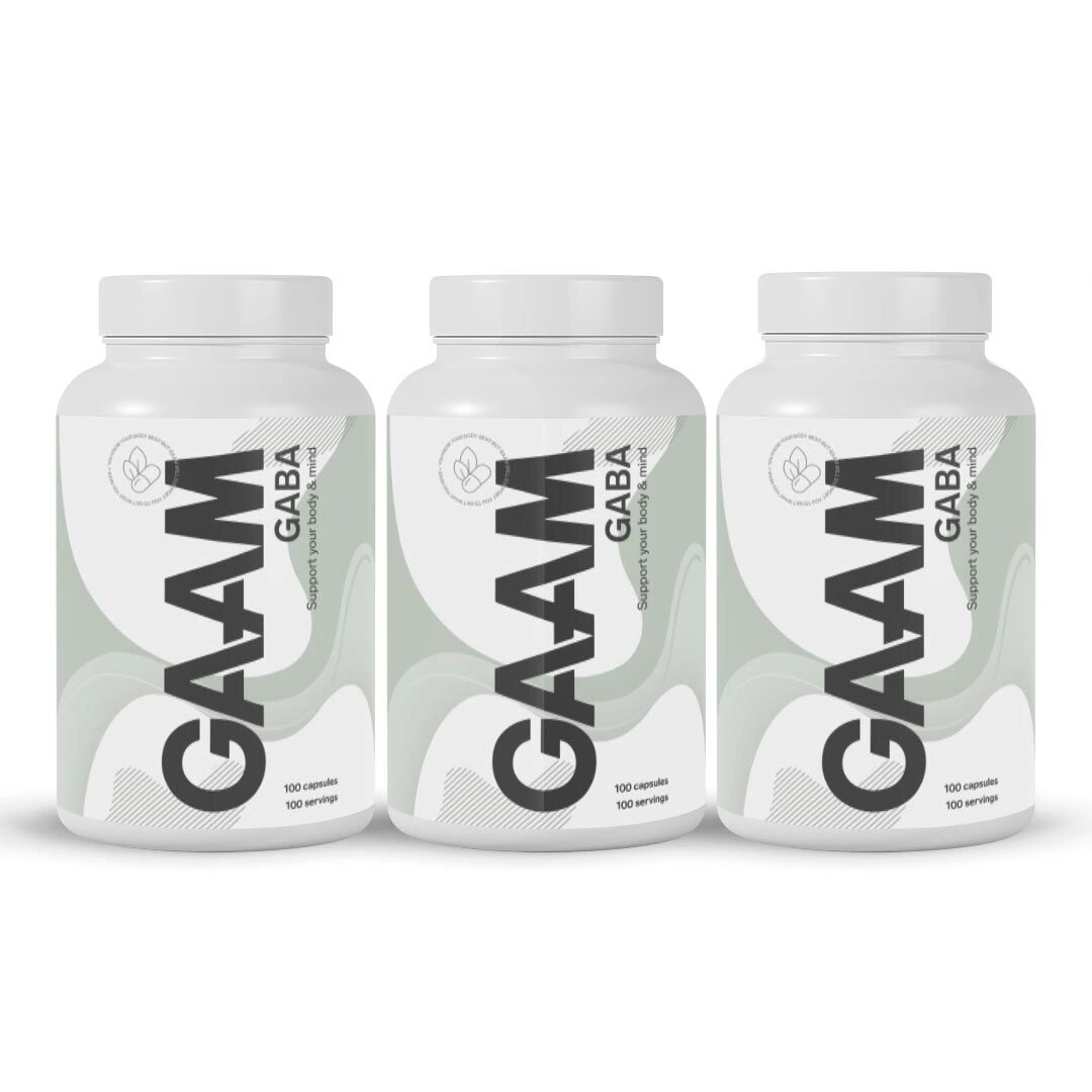 Gaam Health Series Gaba, 300 Caps