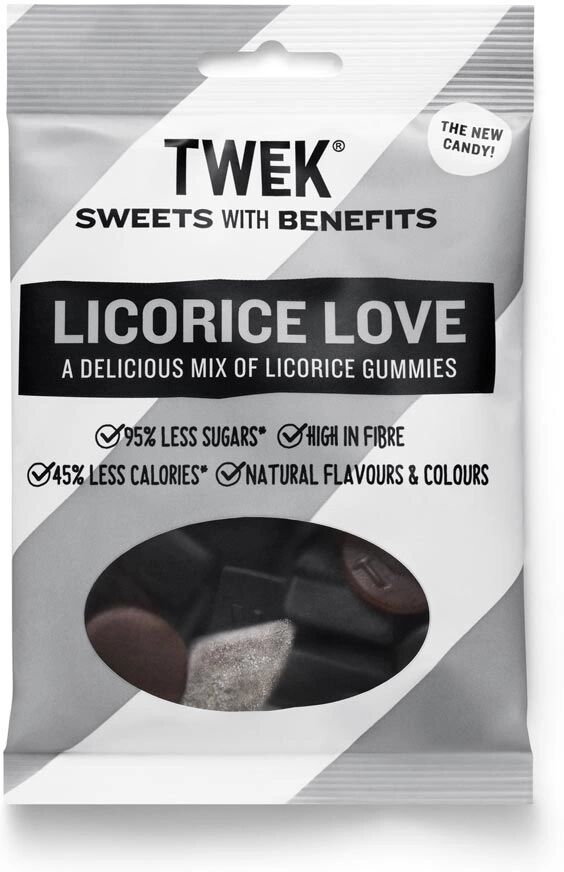 Tweek Sweets Licorice Love, 80 G