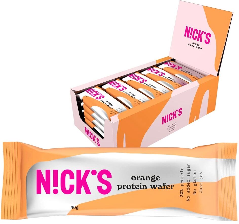 NICKS 25 X Nicks Protein Wafer, 40 G, Orange