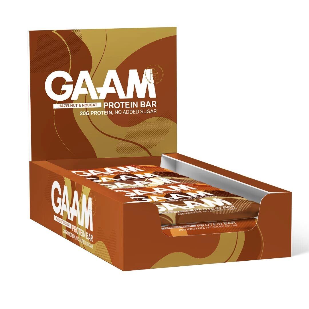 GAAM 12 X Gaam Protein Bar, 55 G
