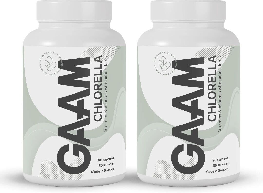 Gaam Health Series Chlorella, 180 Caps