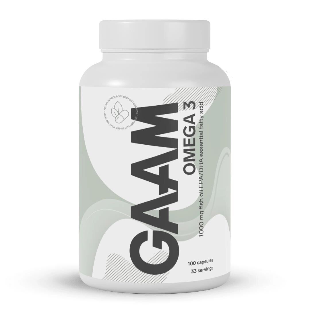Gaam Health Series Omega-3, 100 Caps
