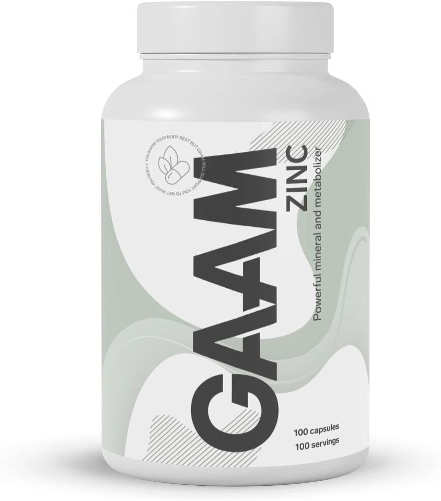 Gaam Health Series Zinc, 100 Caps