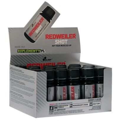 Olimp Sport Nutrition 20 X Olimp Redweiler Shot, 60 Ml