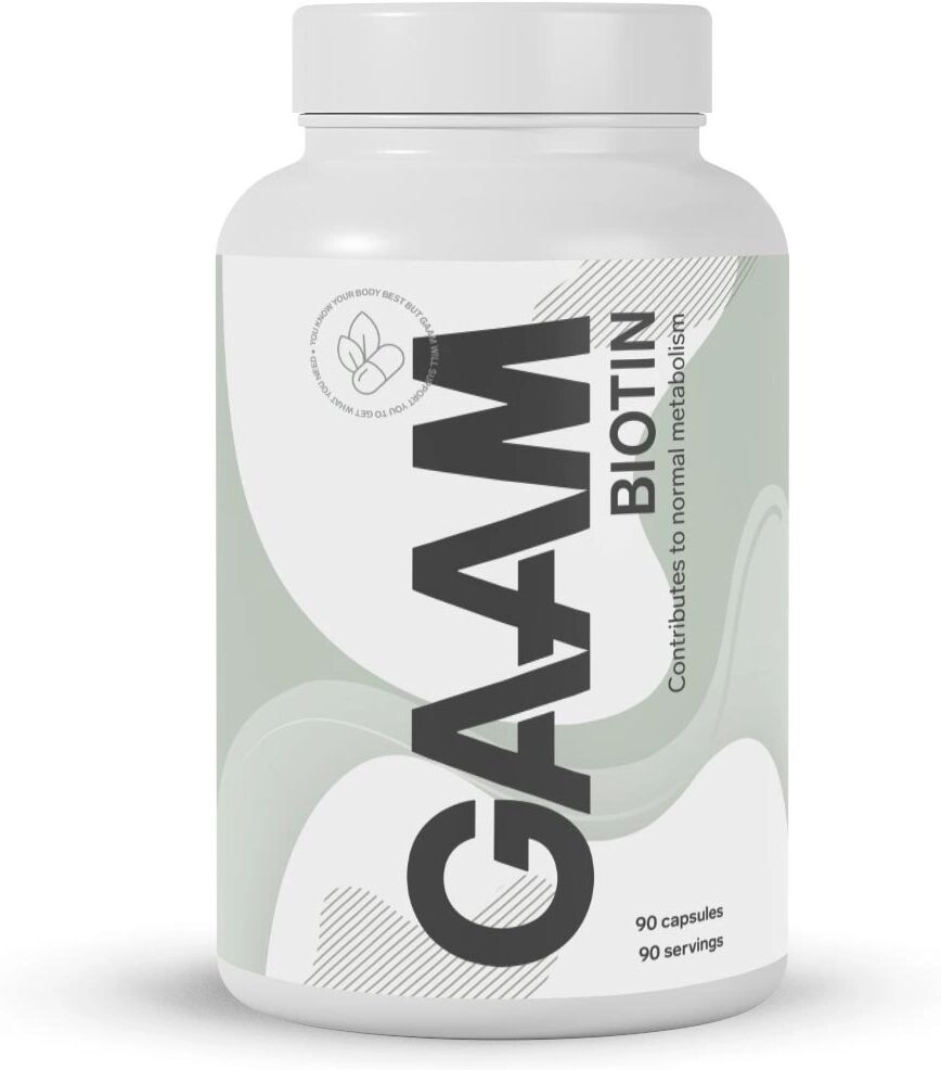 Gaam Health Series Biotin, 90 Caps