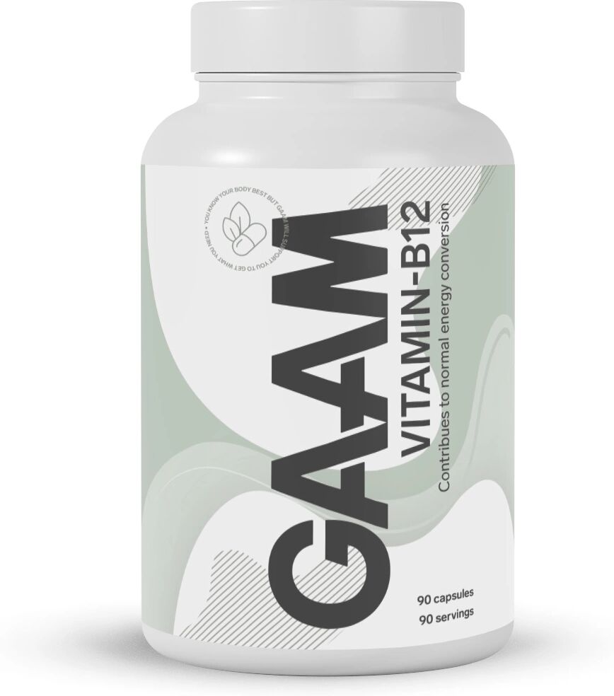 Gaam Health Series Vitamin B12, 90 Caps