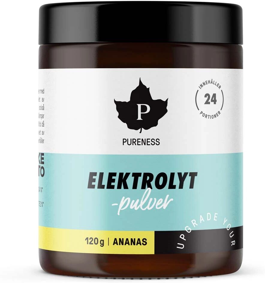 Pureness Puhdistamo Elektrolyyttijauhe, 120 G, Ananas