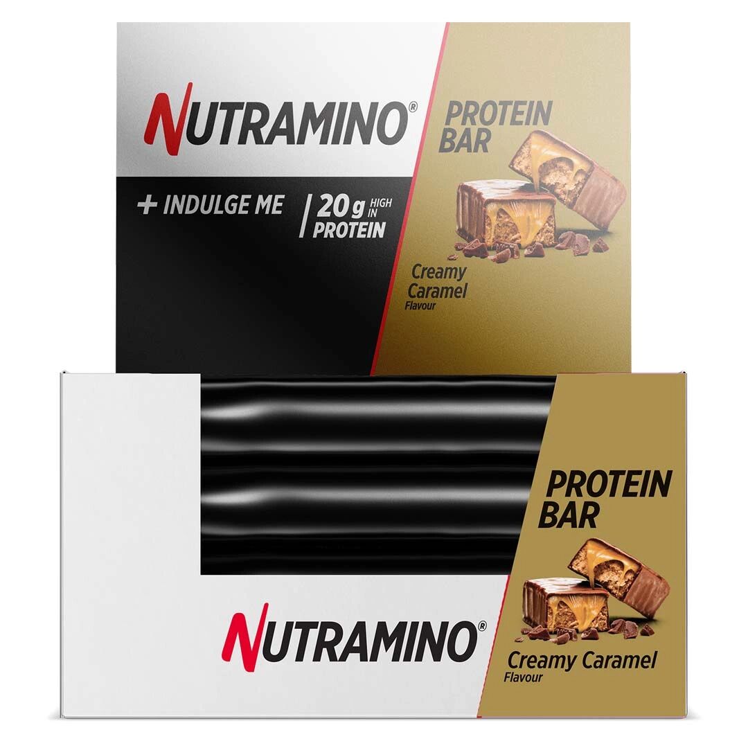 Nutramino 12 X Nutramino Proteinbar, 64 G, Caramel