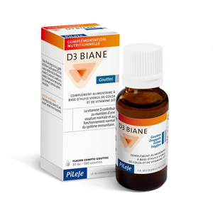 Pileje D3 Biane Gouttes 20ml - Publicité