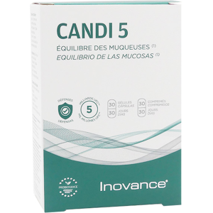 Inovance Candi 5 30 comprimés + 30 gélules - Publicité