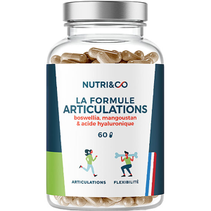 Nutri & Co Nutri&Co; Articulation & Flexibilite Formule Articulations Vegan 60 gelules