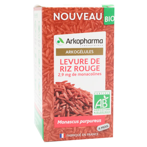 Arkopharma Arkogelules Levure de Riz Rouge Bio 120 gelules