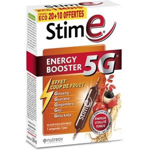 Nutreov Physcience Stim E Energy Booster 5G 20 ampoules + 10 Offertes