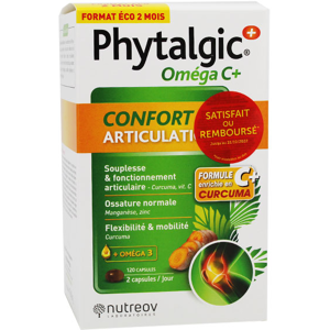 Nutreov Physcience Phytalgic Omega C+ 120 capsules