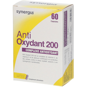 Synergia Antioxydant 200 60 capsules