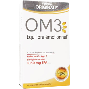 OM3 Classique Equilibre Emotionnel 60 capsules cure de 20 jours