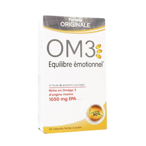 OM3 Classique Equilibre Emotionnel 60 capsules cure de 20 jours - Publicité