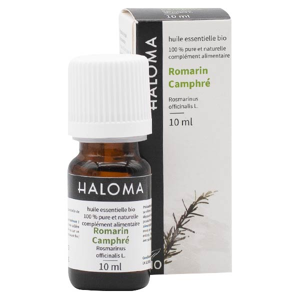 Haloma Huile Essentielle Romarin Camphre Bio 10ml