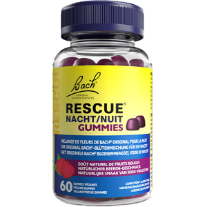 RESCUE NUIT® Gummies saveur Fruits rouges 60 unités - Publicité