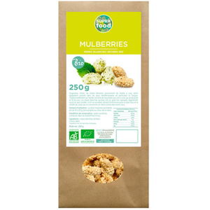 Exopharm Supra Food Mulberries Bio 250g - Publicité