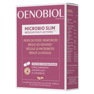 Oenobiol Microbio Slim 60 gélules - Publicité
