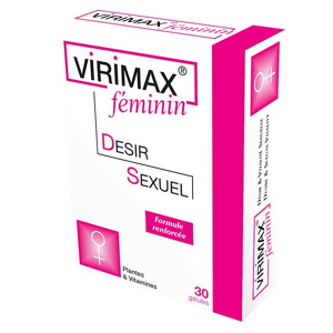 Nutrigée Virimax Désir Sexuel Féminin 30 gélules - Publicité