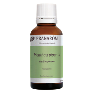 Pranarom Huile Essentielle Menthe Poivree Bio 30ml