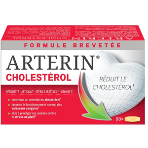 Arterin Cholesterol Avec Actifs d'Origine Naturelle 90 Comprimes