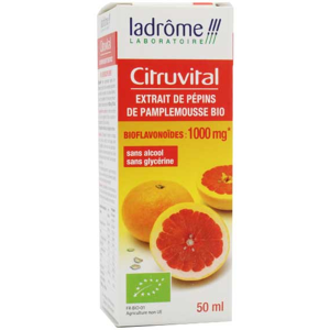 Ladrôme Citruvital Extrait de Pépins de Pamplemousse Bio 50ml - Publicité