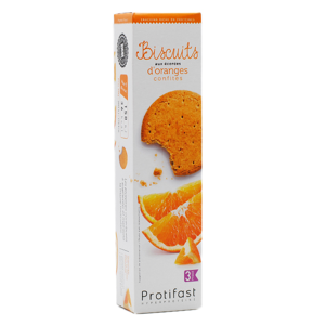 Protifast En-Cas Hyperprotéiné Orange 20 biscuits - Publicité